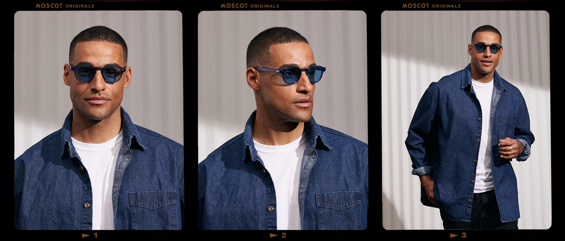 LEMTOSH MONOCHROME Sapphire | 色付きGlasses – MOSCOT NYC SINCE 1915