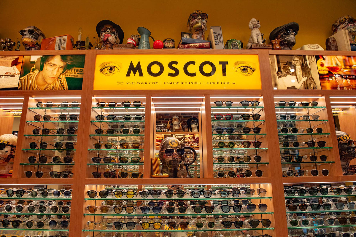 The MOSCOT Copenhagen Shop interior 2