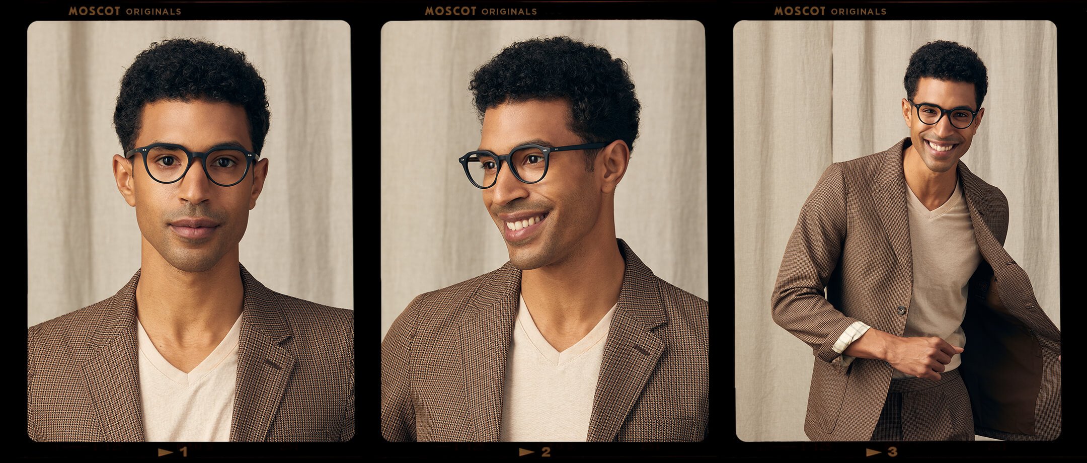 Model is wearing The KITZEL in size 47 in Matte Black