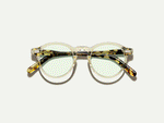 The MILTZEN in Citron/Tortoise with GREEN+ Lenses