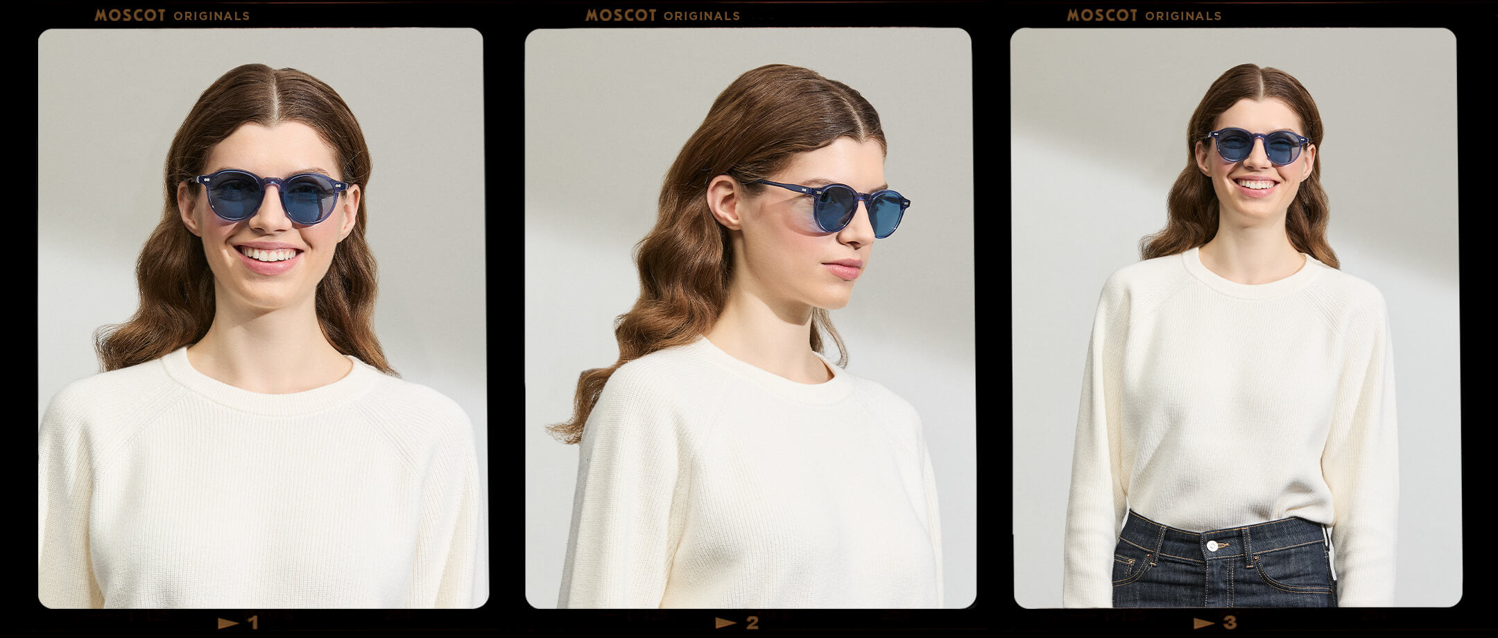 MILTZEN WITH BLUE+ – MOSCOT NYC SINCE 1915