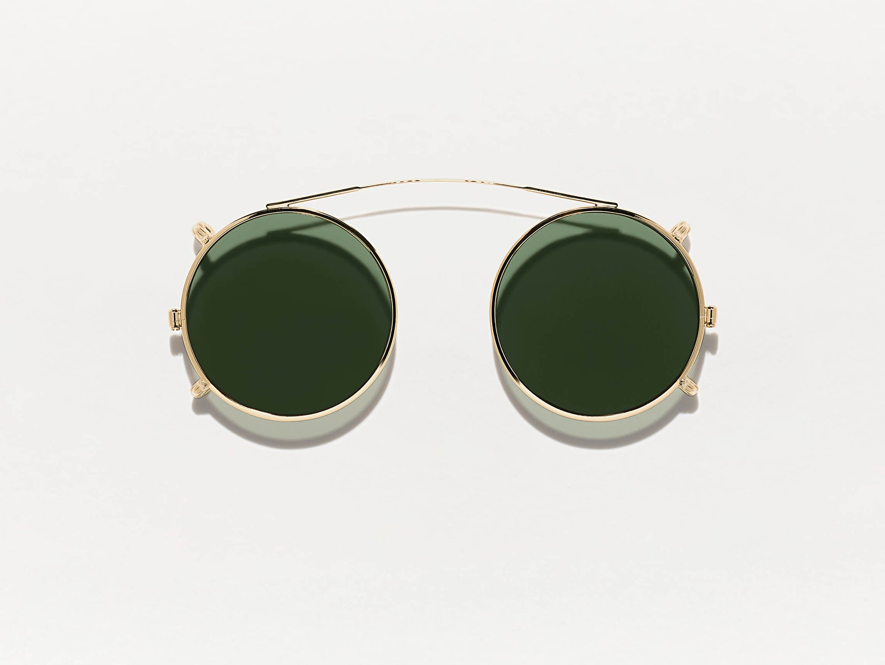 The ZOLMAN CLIP in Gold with G-15 Lenses