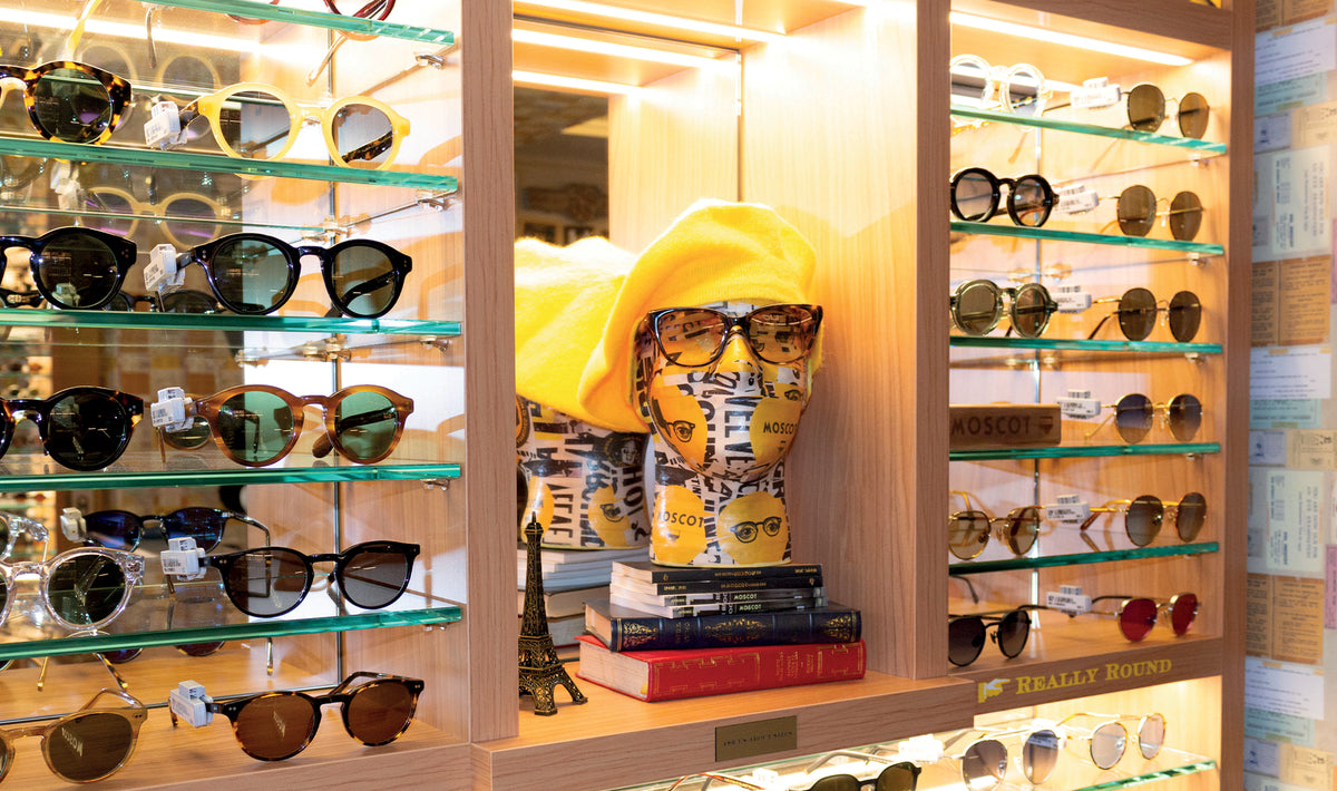 The MOSCOT Rue de Passy Shop interior 2