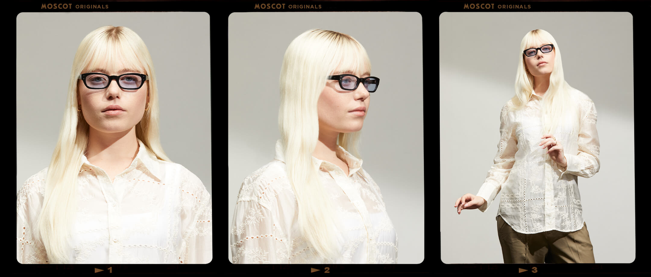 Model is wearing The BISSLE SUN in Black in size 48 with Bel Air Blue Tinted Lenses