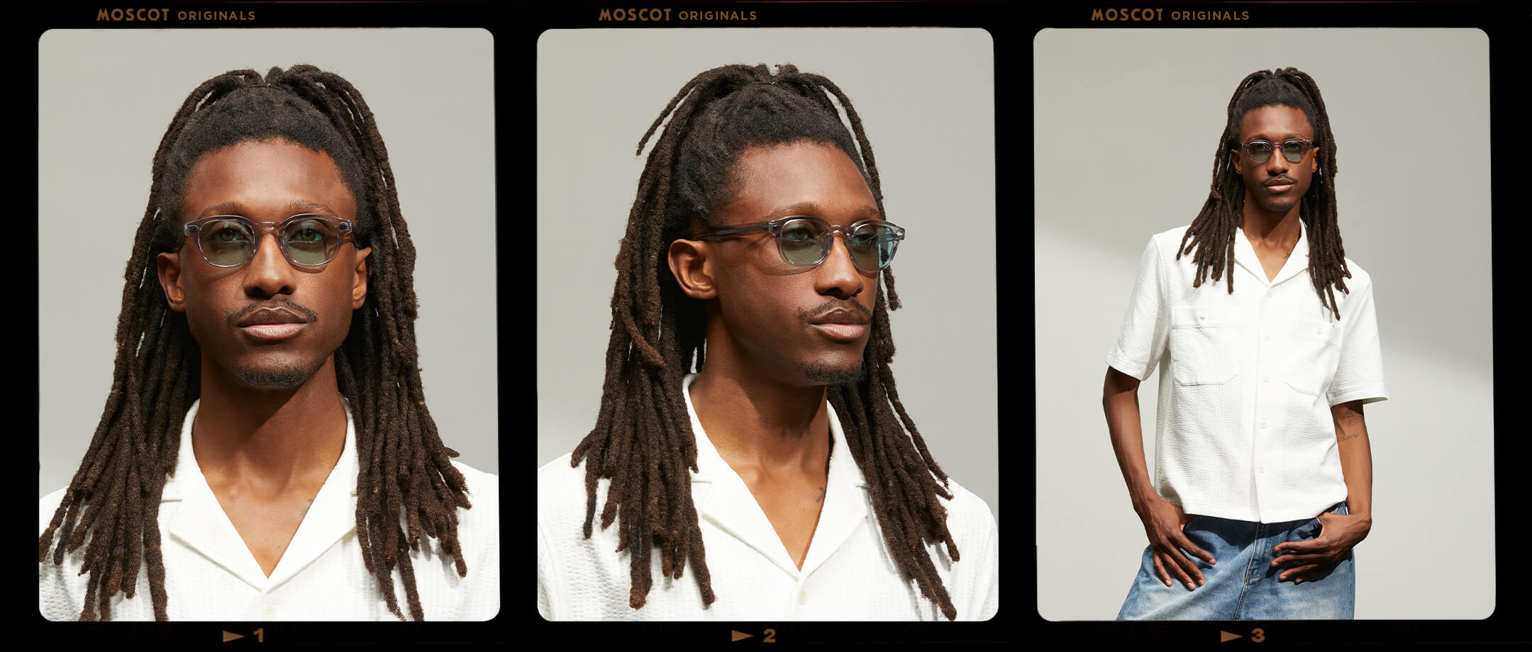 LEMTOSH in Light Grey | 色付き Glasses – MOSCOT NYC SINCE 1915