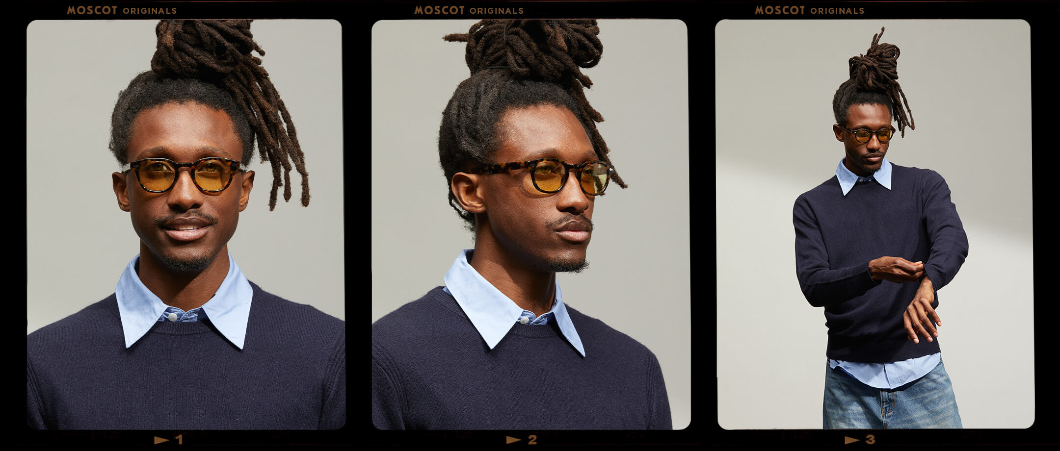 LEMTOSH in Tortoise | Tinted Glasses – MOSCOT NYC SINCE 1915