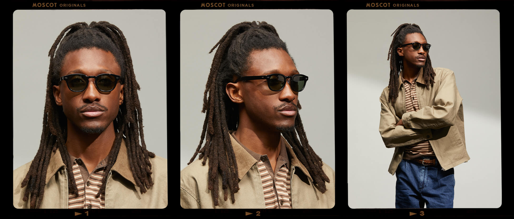 LEMTOSH SUN ブラウンサングラス(MOSCOT) LEMTOSH SUN-POLARIZED | Square Sunglasses | MOSCOT