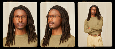 Model is wearing The JARED in size 47 in Brown Ash