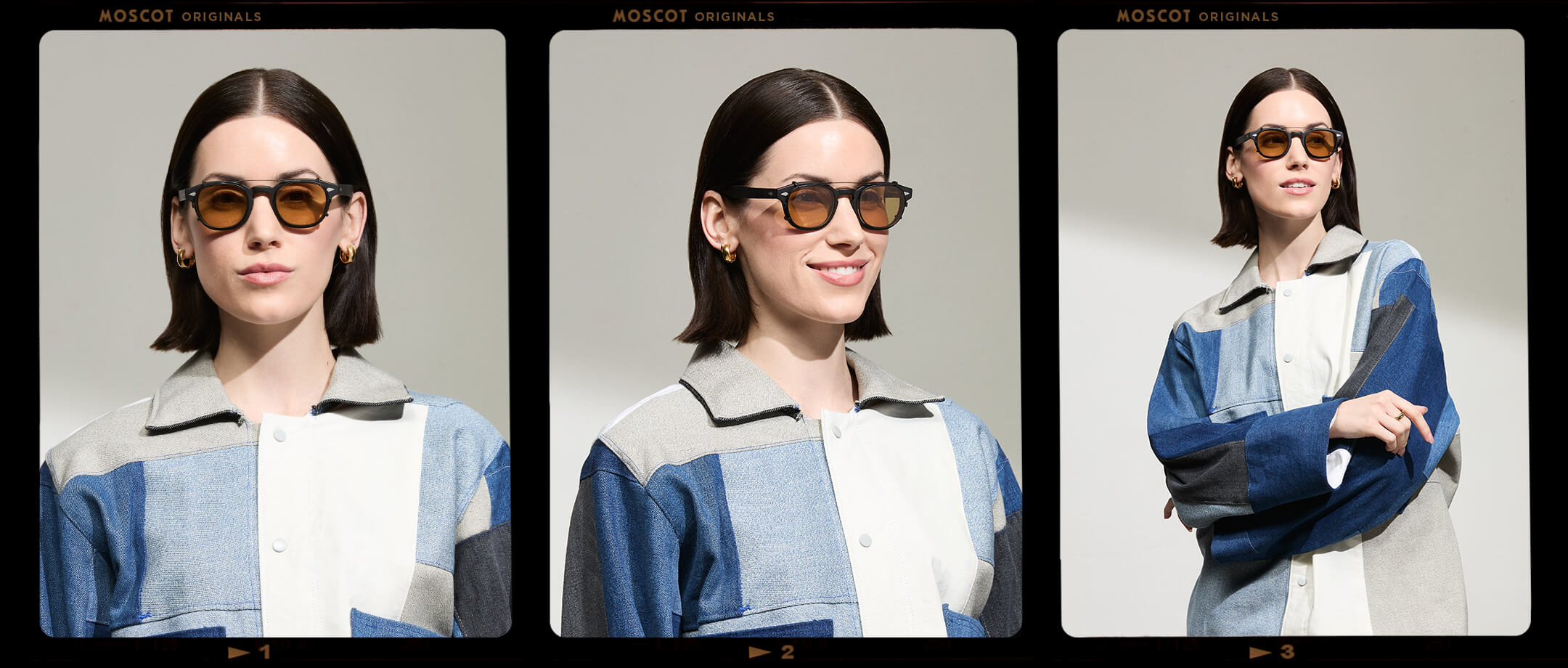 CLIPTOSH Tints | Square Clip-on Sunglasses – MOSCOT NYC SINCE 1915