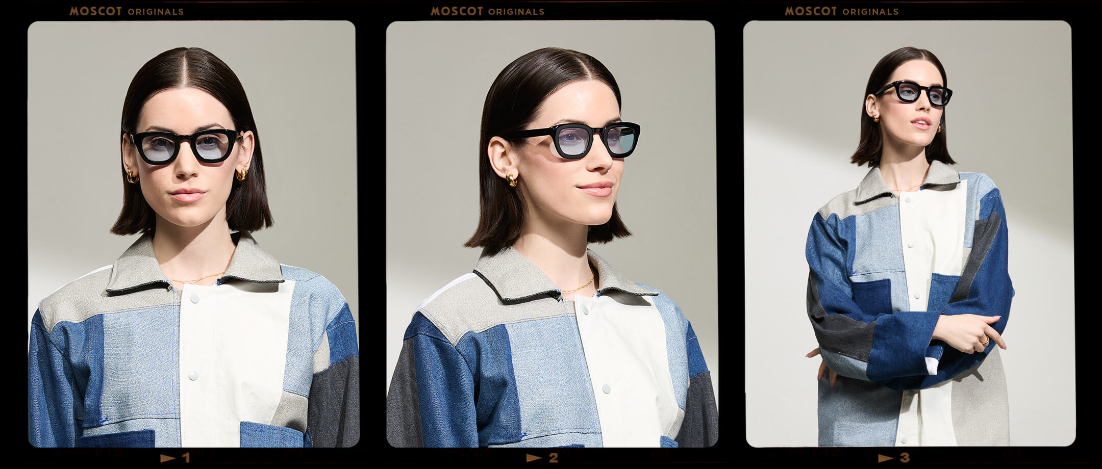 TELENA BLACK WITH CUSTOM MADE TINTS™ – MOSCOT NYC SINCE 1915