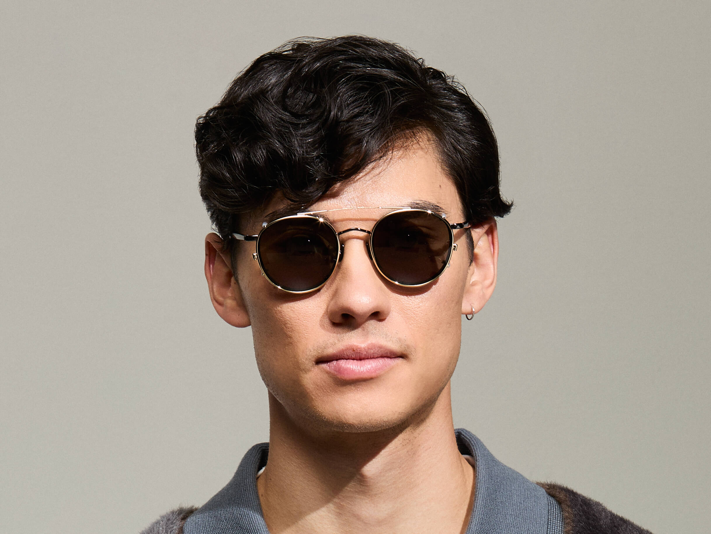 ZEV CLIP GOLD WITH CUSTOM MADE TINTS™ – MOSCOT NYC SINCE 1915