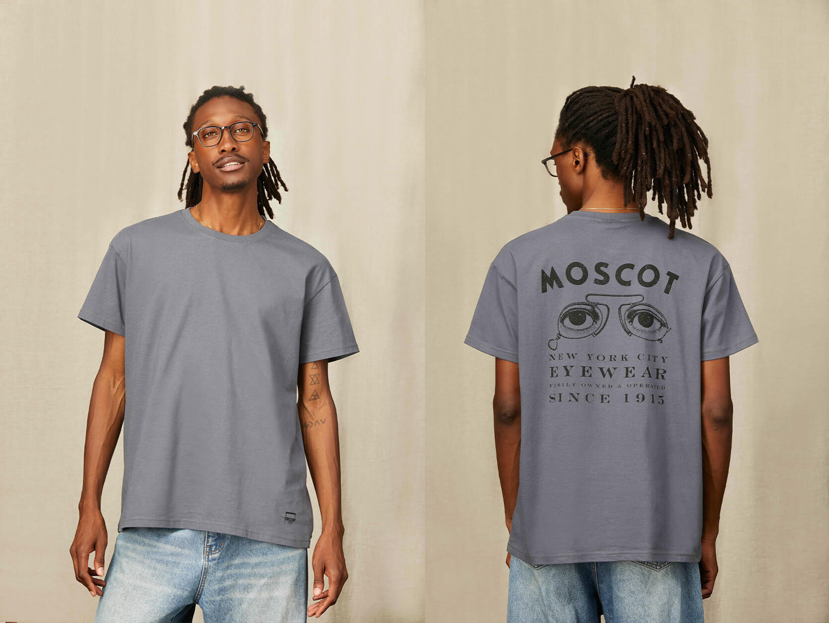 【Moco 】MEDI LLICA WHT NS TEE MOSCOT TEE – MOSCOT NYC SINCE 1915