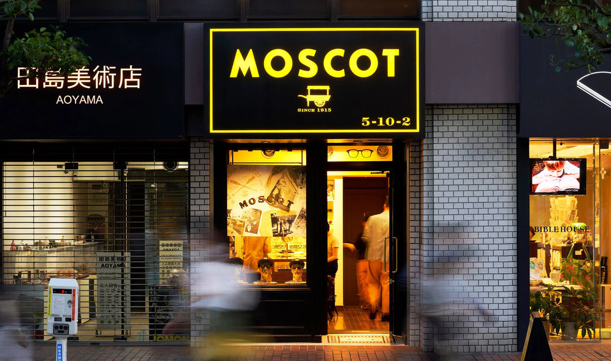 The MOSCOT Aoyama Shop exterior