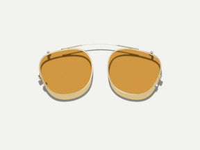 #color_amber | The ARTHUR CLIP  in Gold with Amber Tinted Lenses 
