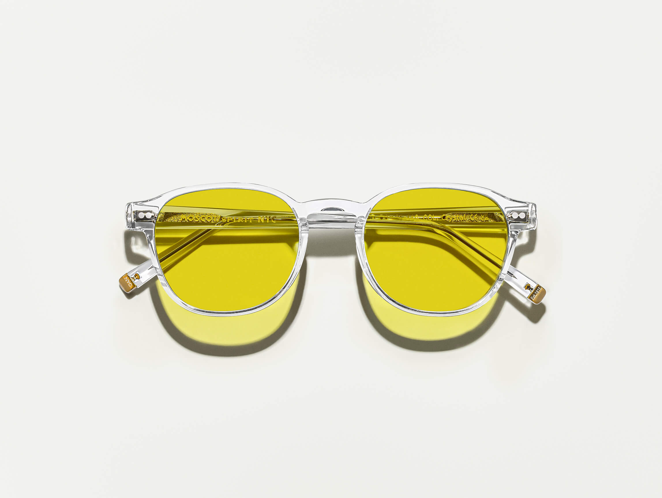 #color_mellow yellow | The ARTHUR Crystal with Mellow Yellow Tinted Lenses