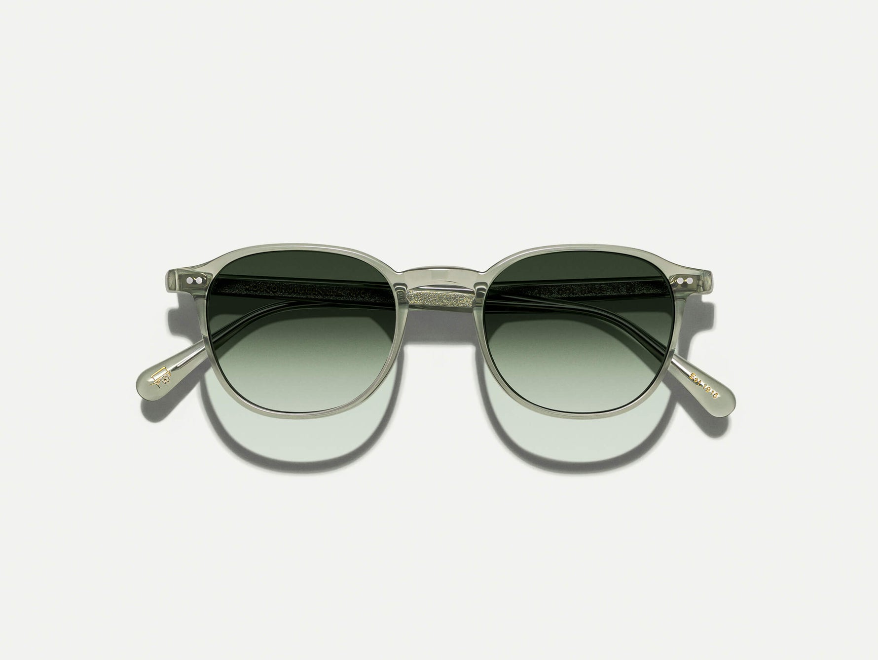 The ARTHUR in Sage with G-15 Fade Tinted Lenses