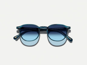 #color_ink | The ARTHUR SUN in Ink with Denim Blue Tinted Lenses