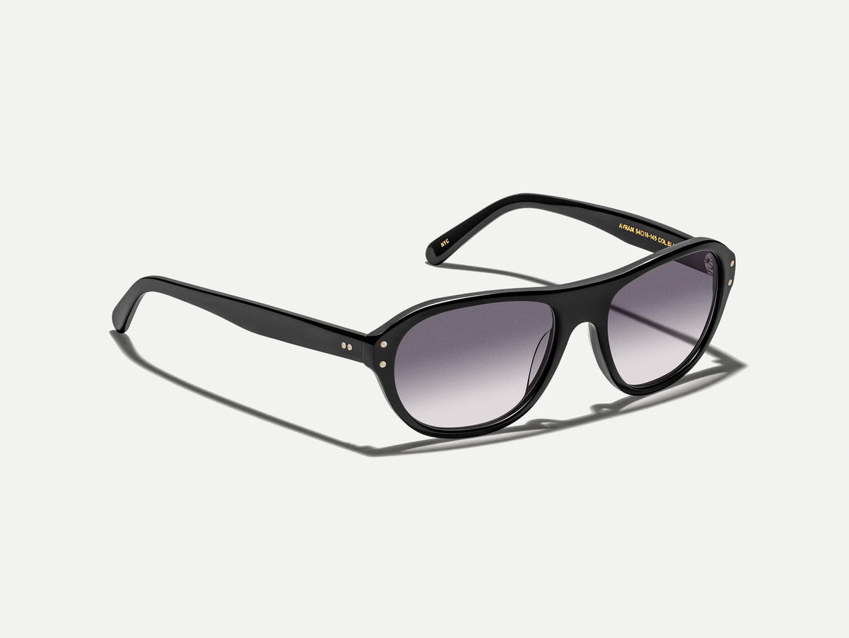 The AVRAM in Black with American Grey Fade Custom Made Tints™
