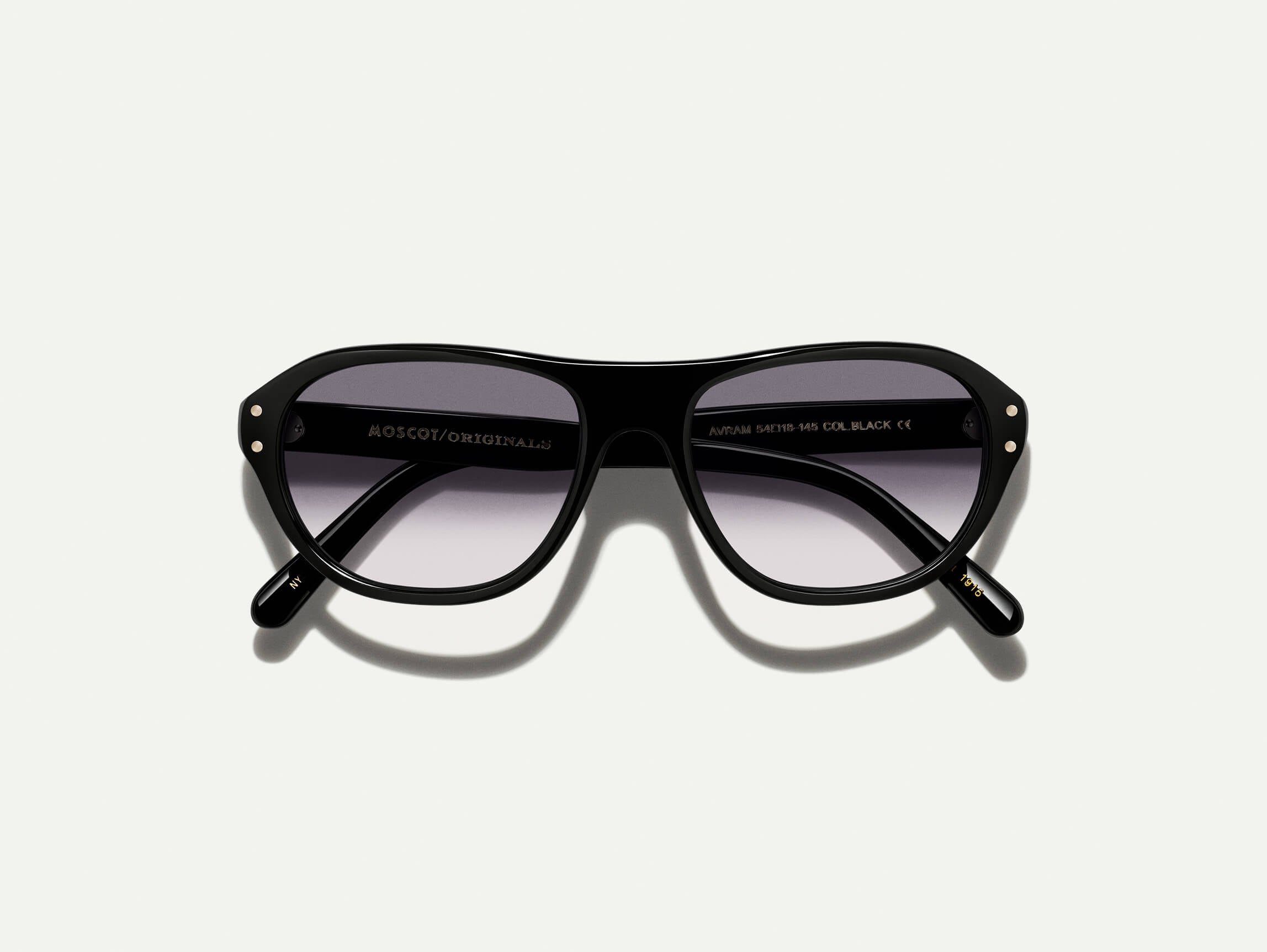 AVRAM BLACK WITH CUSTOM MADE TINTS™ – MOSCOT NYC SINCE 1915