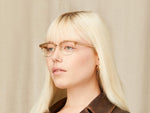 Model is wearing The AYGEN in size 48 in Cinnamon