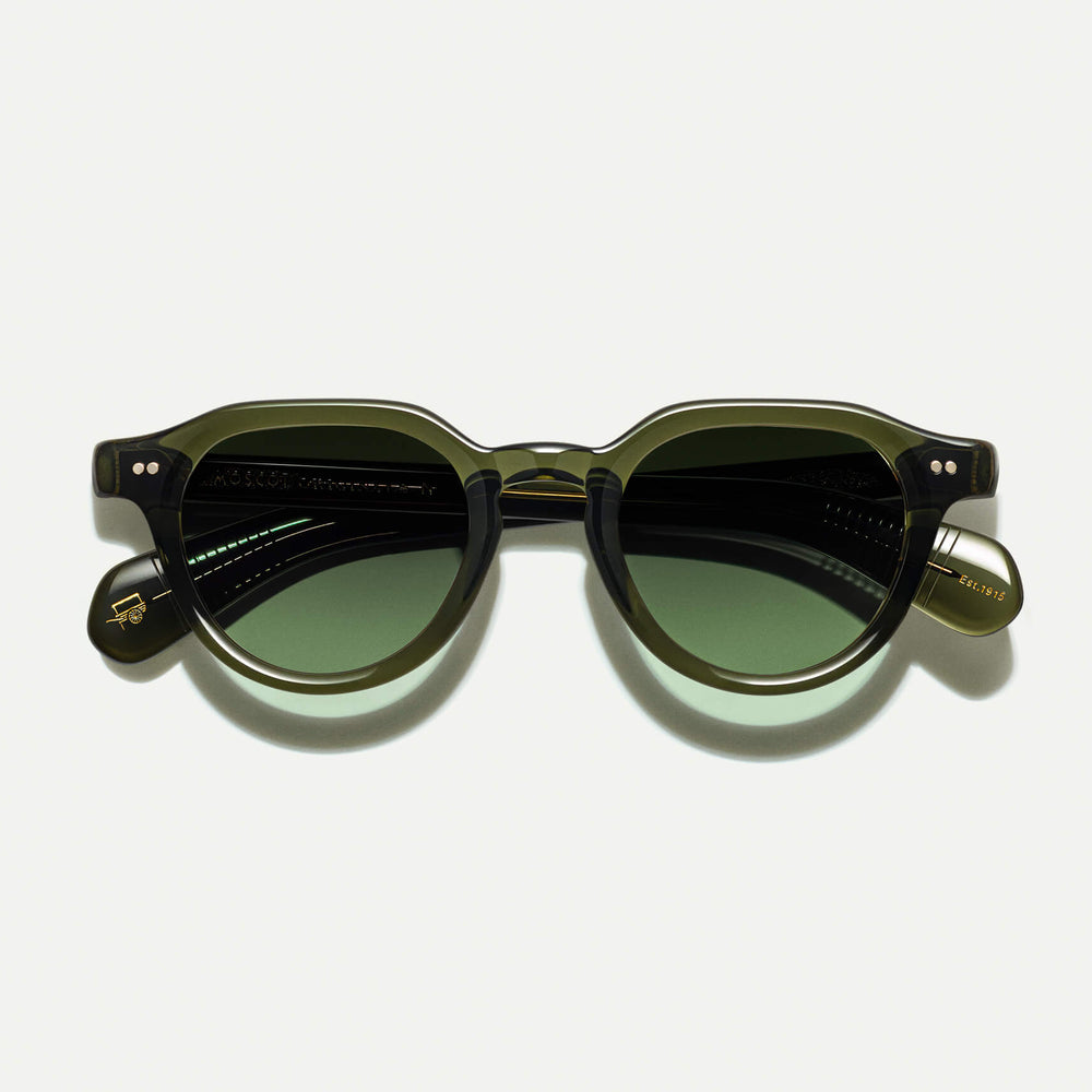#color_dark green | The BAITSIM SUN in Dark Green with Forest Wood Tinted Lenses