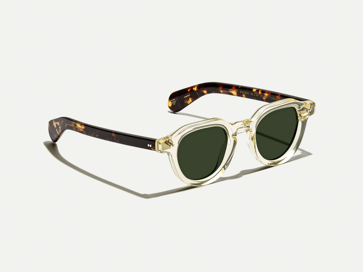 The BAITSIM SUN in Flesh/Havana with G-15 Tinted Lenses