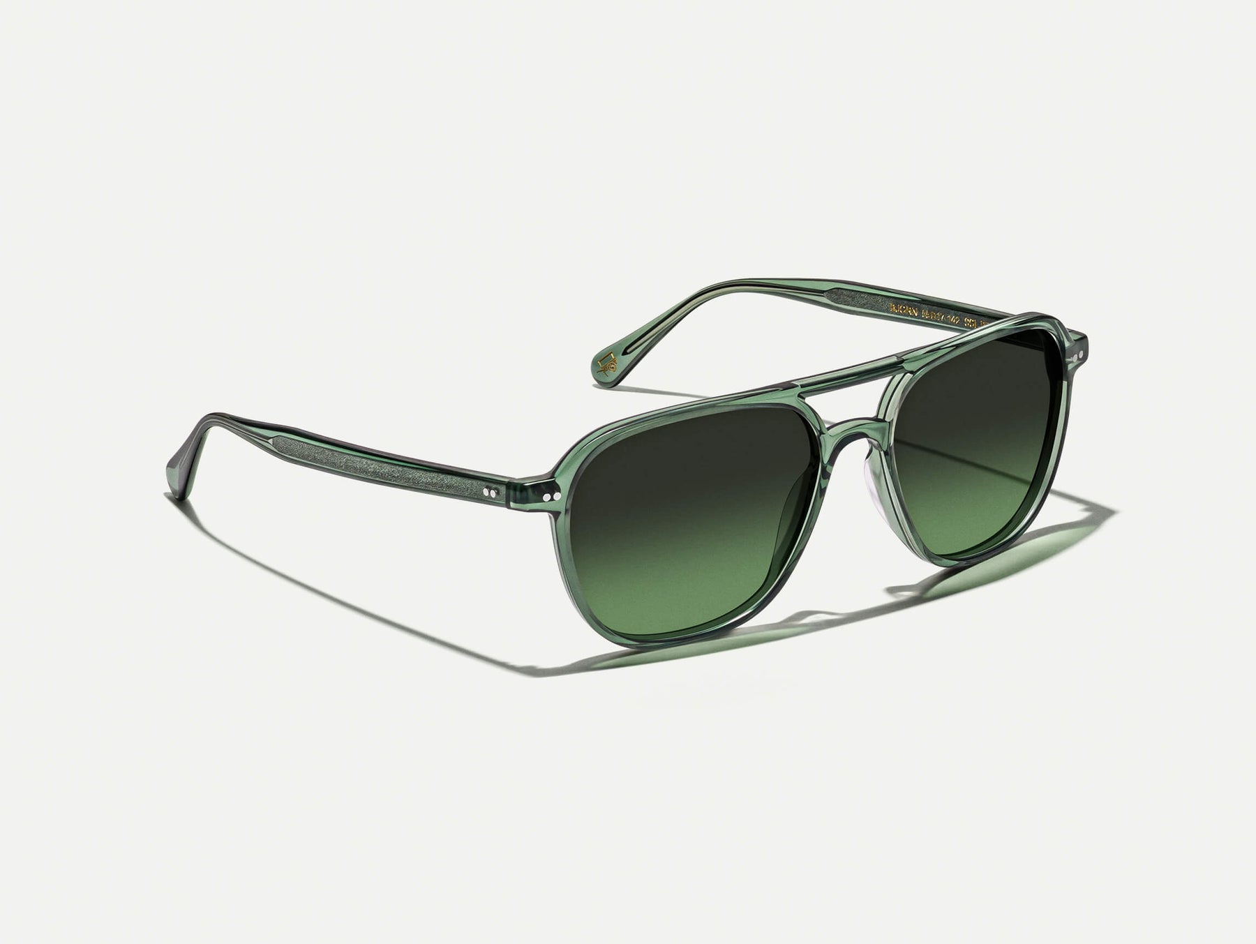 The BJORN SUN in Pine with Forest Wood Tinted Lenses