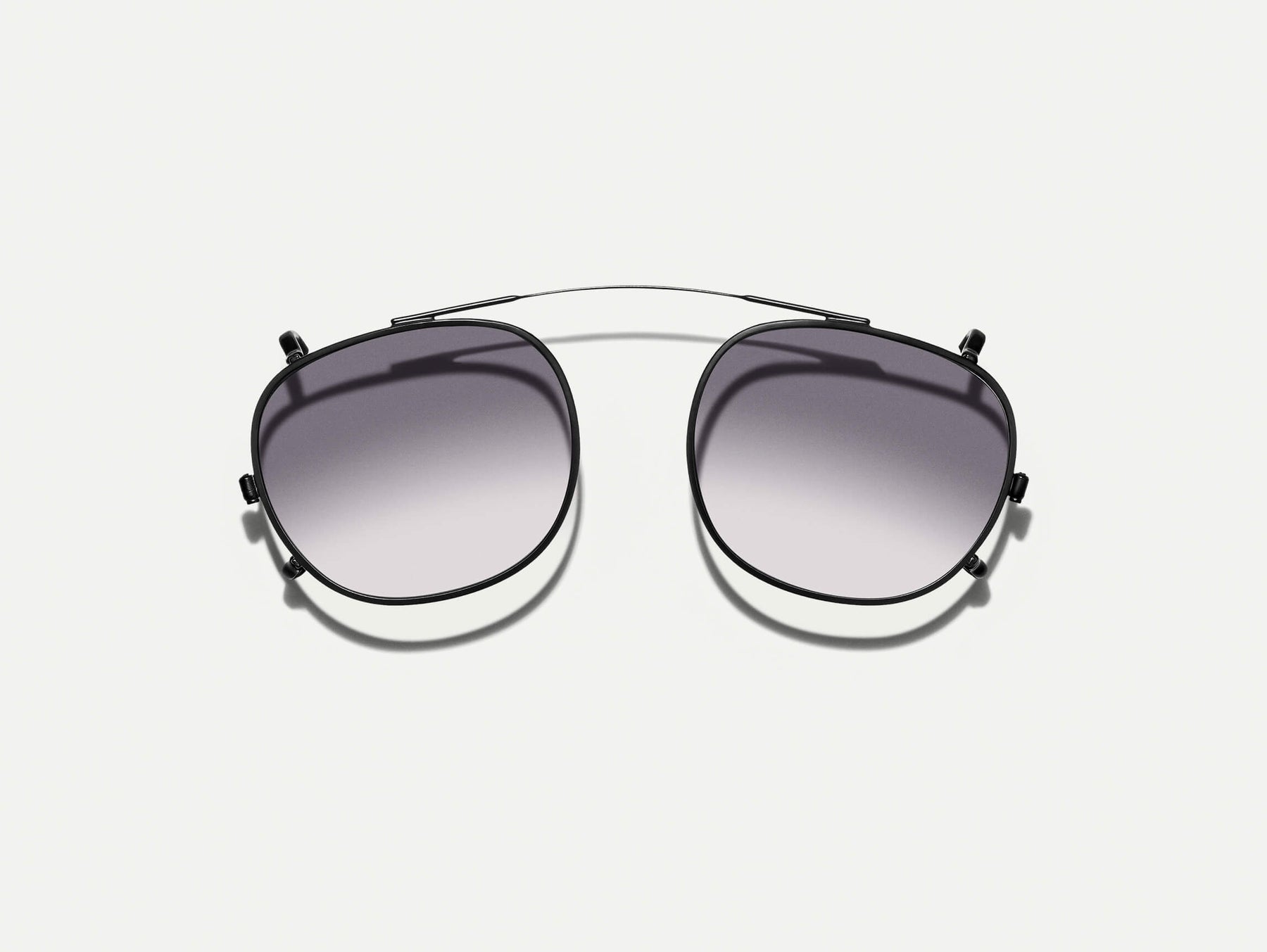 The CLIPTOSH in Matte Black with American Grey Fade Tinted Lenses