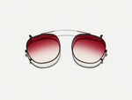 The CLIPTOSH in Matte Black with Big Apple Fade Tinted Lenses