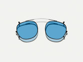 #color_celebrity blue | The CLIPTOSH in Matte Black with Celebrity Blue Tinted Lenses 