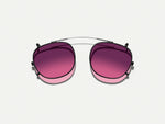 The CLIPTOSH in Matte Black with Westside Sunset Tinted Lenses