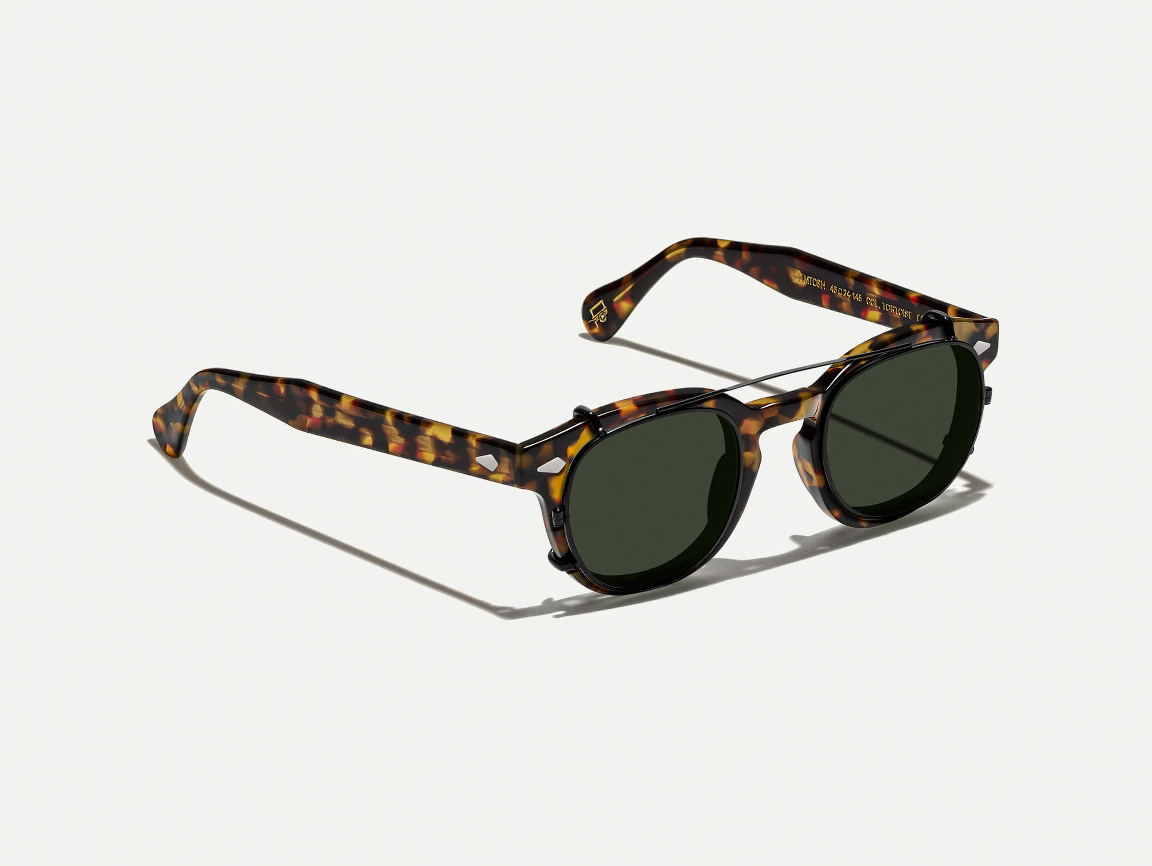 CLIPTOSH POLARIZED | Square Clip-on Sunglasses – MOSCOT NYC SINCE 1915