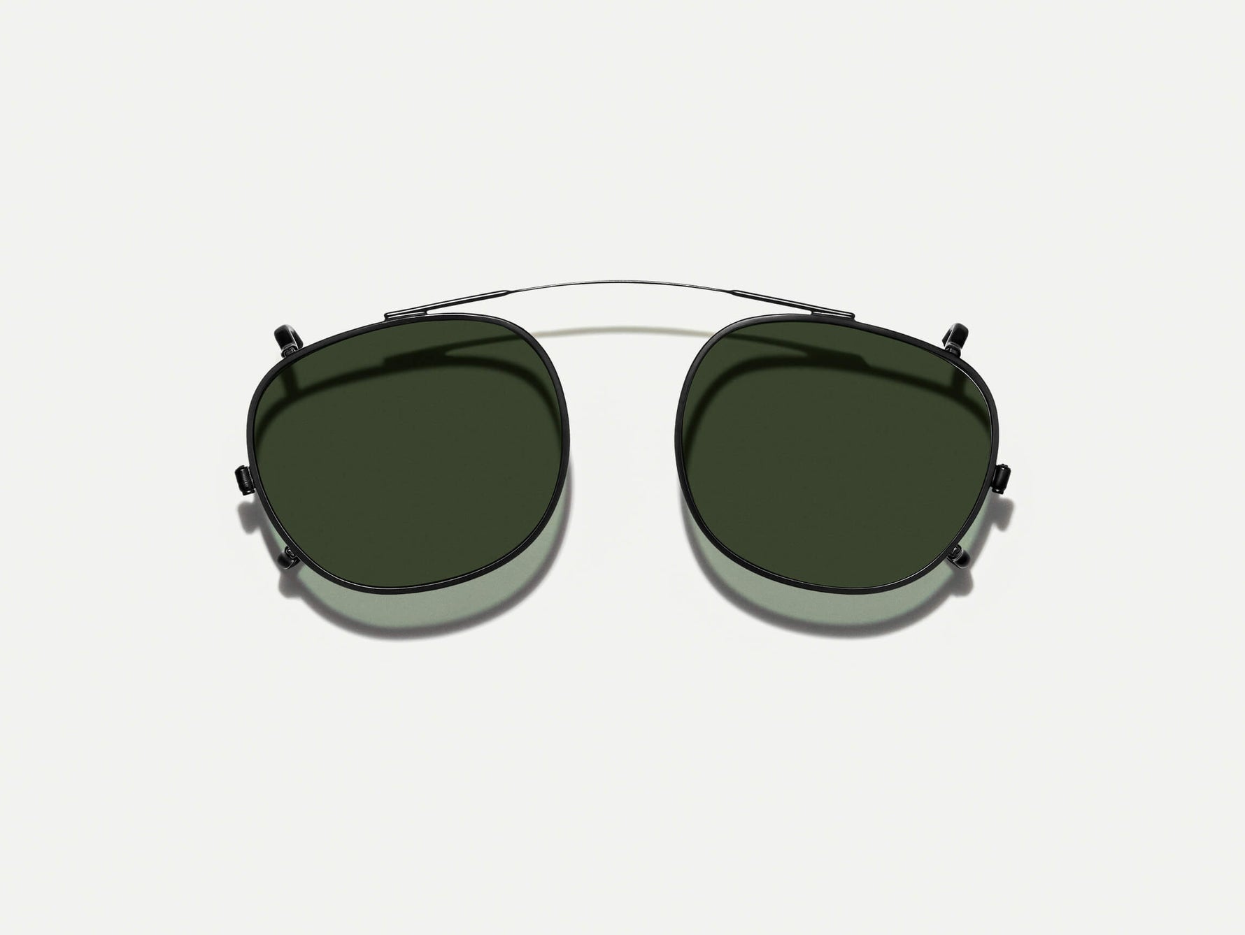 #color_matte black | The CLIPTOSH POLARIZED in Matte Black with G-15 Glass Polarized Lenses