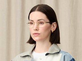 Model is wearing The COSNIC in size 44 in Flesh-Dark Brown