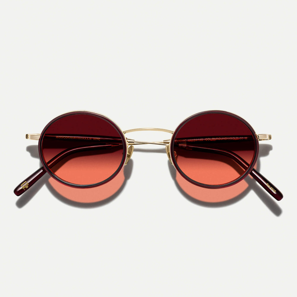 #color_burgundy | The COSNIC SUN in Burgundy with Cabernet Tinted Lenses