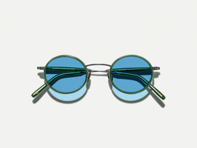 #color_pine | The COSNIC SUN in Pine with Celebrity Blue Tinted Lenses