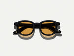 The DAHVEN Black with Amber Tinted Lenses