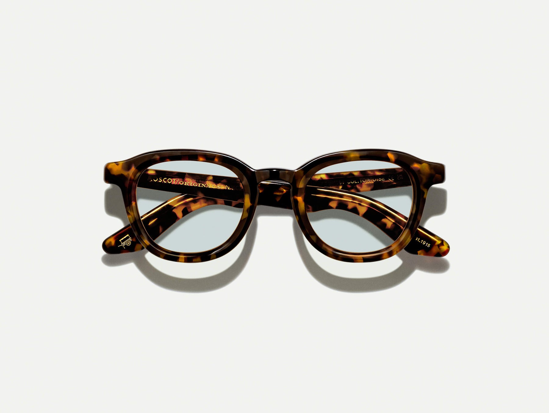 The DAHVEN in Tortoise with BLUE+ Tint