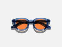 #color_sapphire | The DAHVEN NYC CHAMPS EDITION in Sapphire with Woodstock Orange Tinted Lenses
