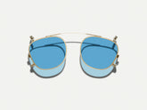 #color_celebrity blue | The DAHVEN CLIP in Gold with Celebrity Blue Tinted Lenses