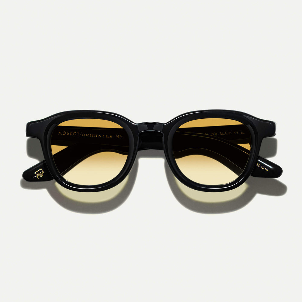 #color_chestnut fade | The DAHVEN Black with Chestnut Fade Tinted Lenses