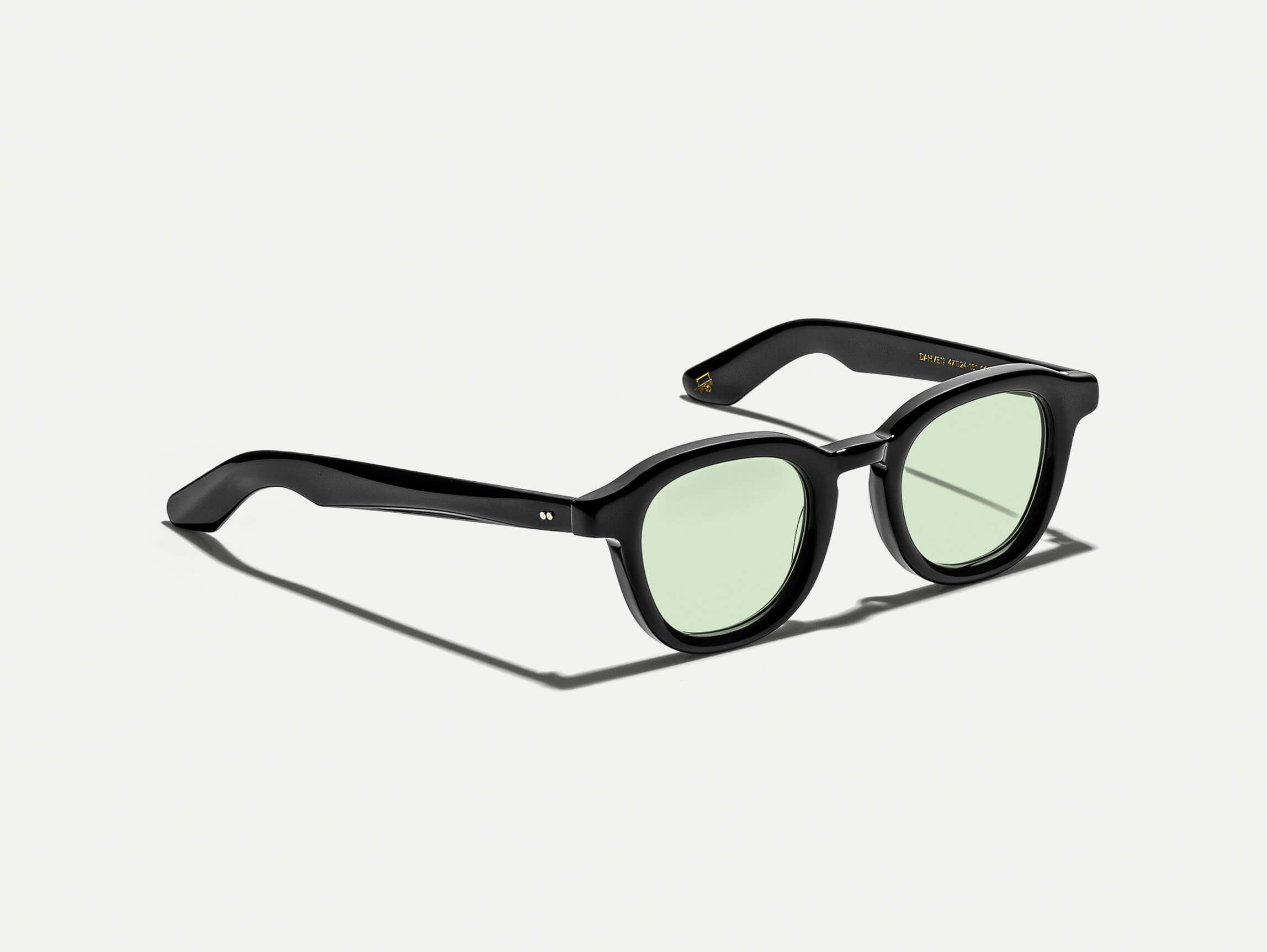 The DAHVEN Black with Limelight Tinted Lenses
