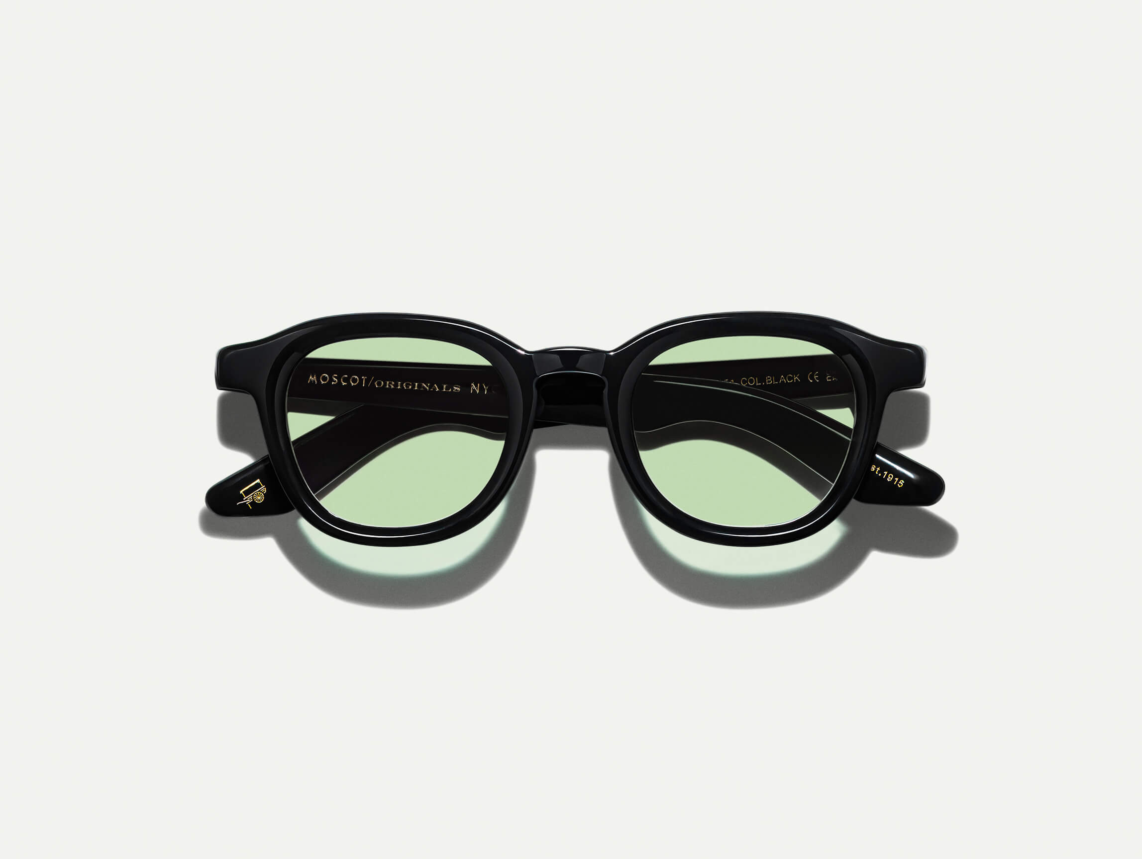 The DAHVEN Black with Limelight Tinted Lenses