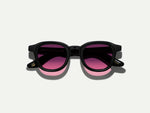 The DAHVEN Black with Westside Sunset Tinted Lenses