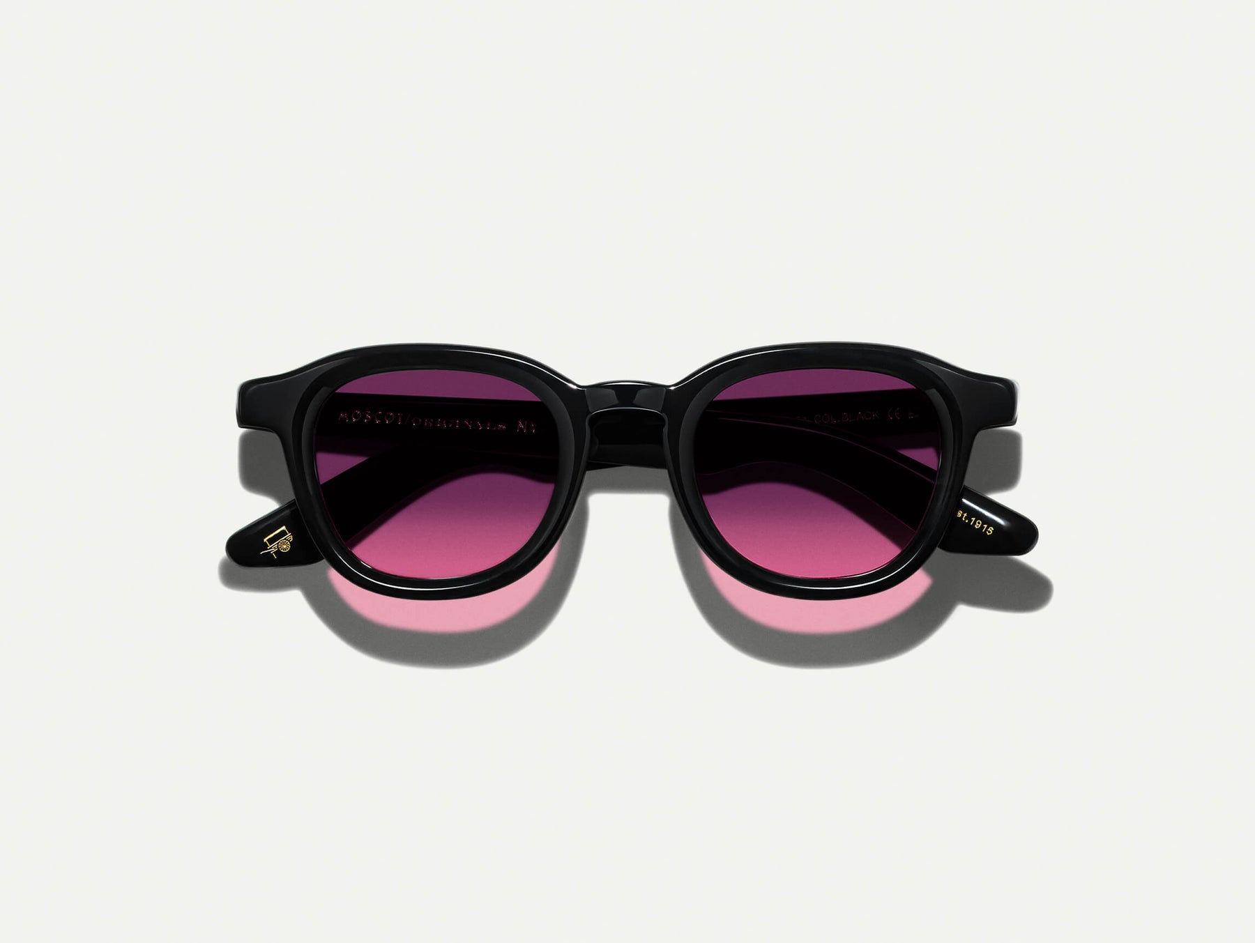 The DAHVEN Black with Westside Sunset Tinted Lenses