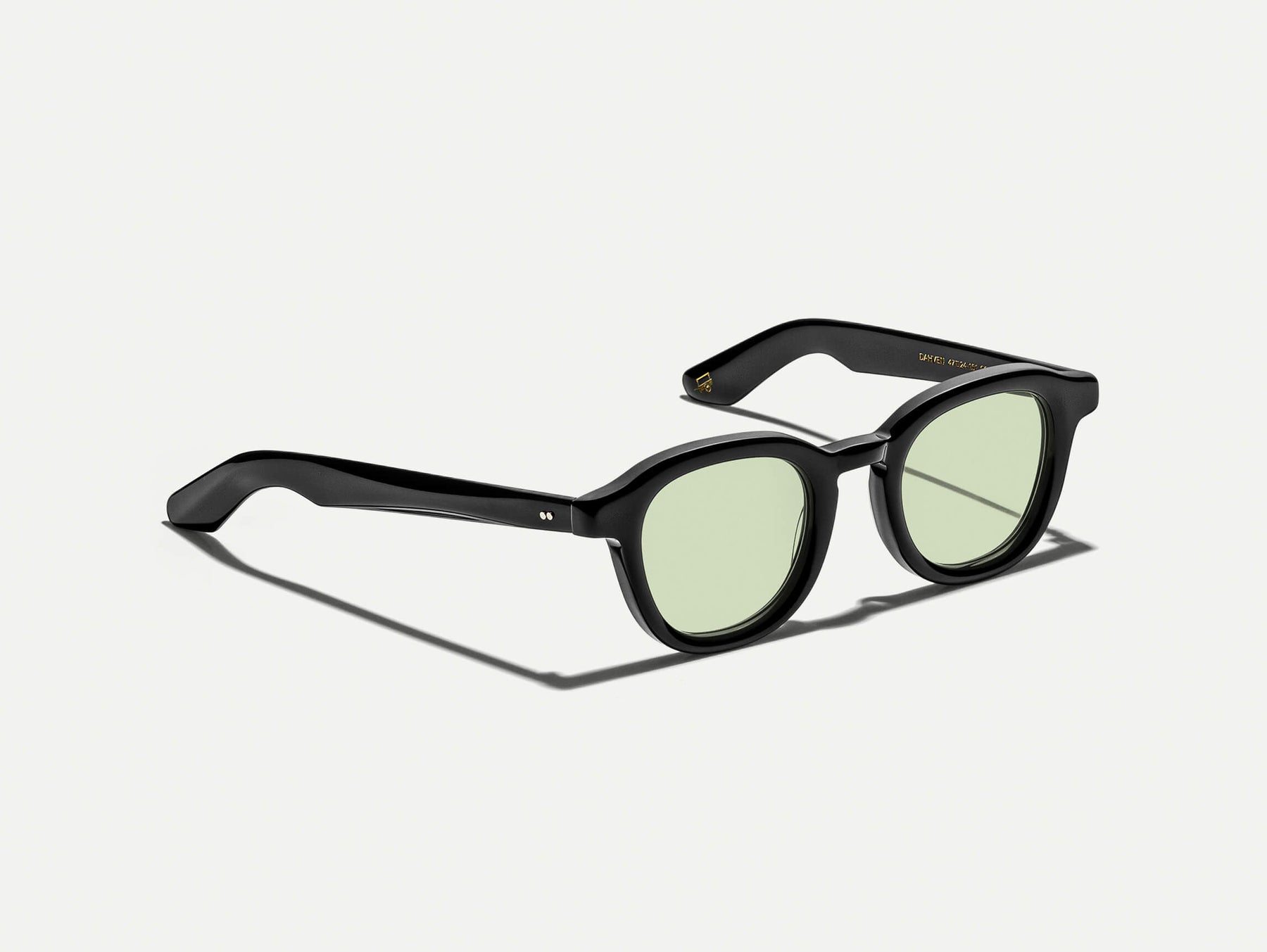 The DAHVEN in Black with GREEN+ Tint