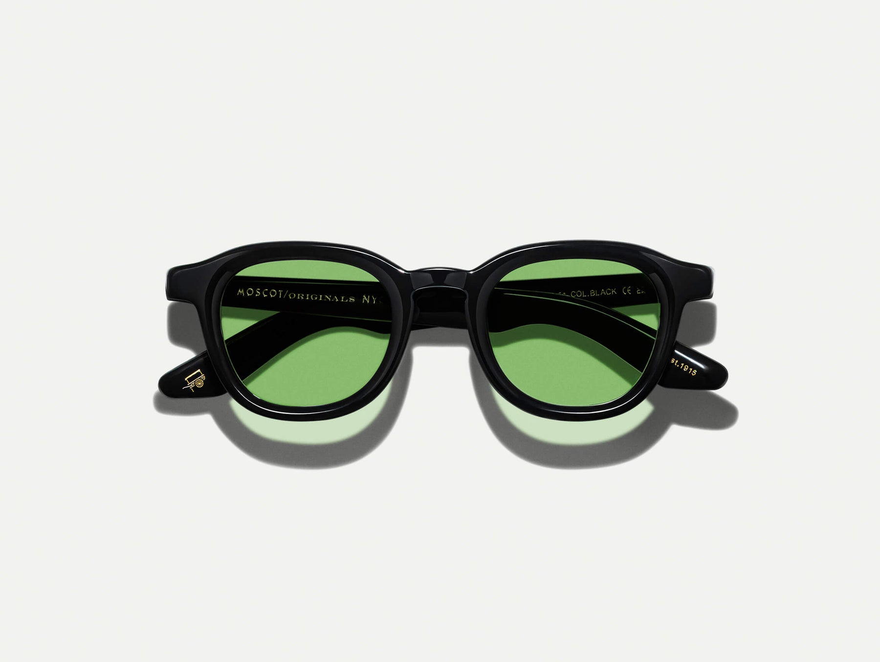 The DAHVEN in Black with GREEN+ Tint