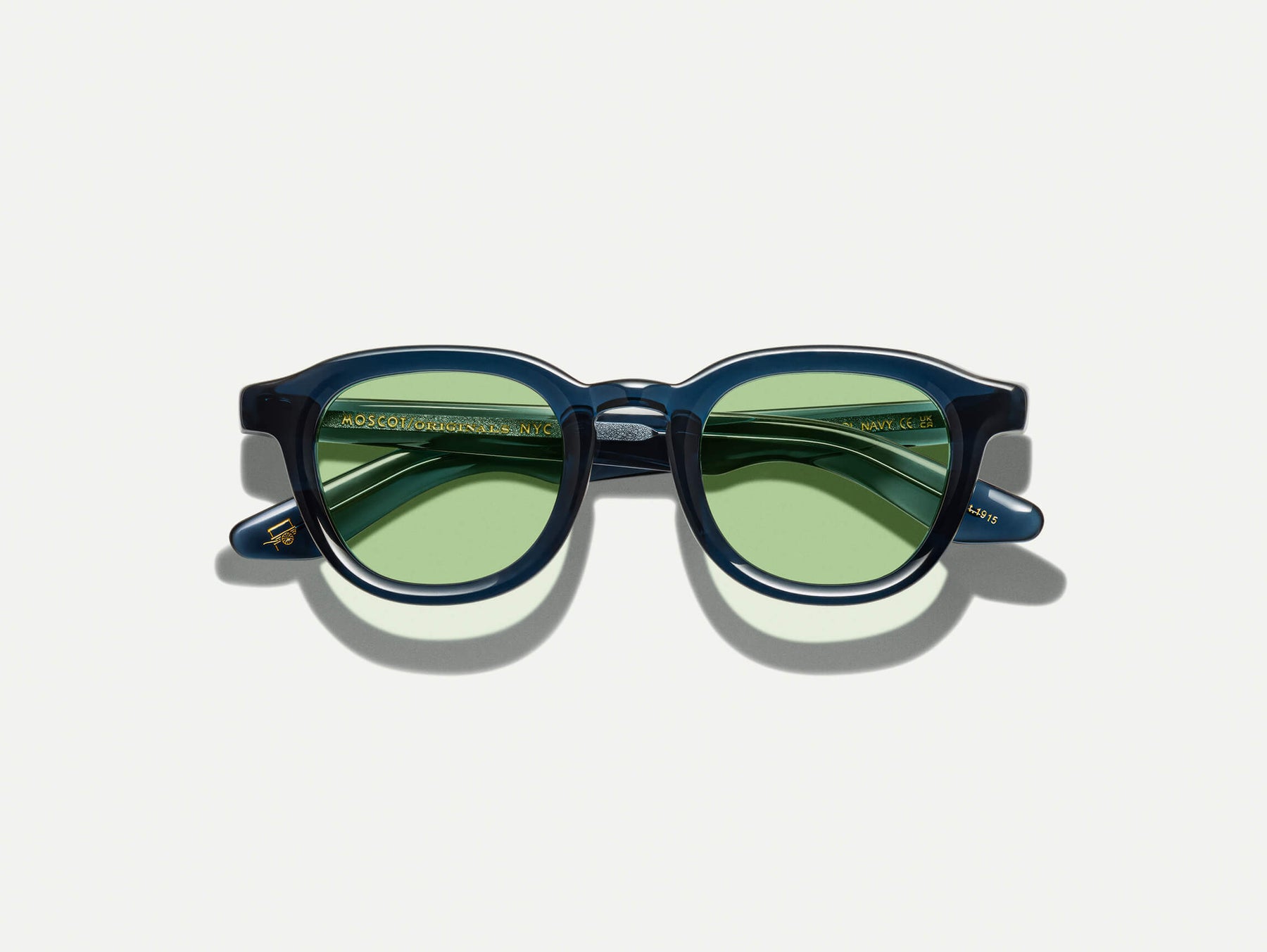 The DAHVEN in Navy with GREEN+ Tint