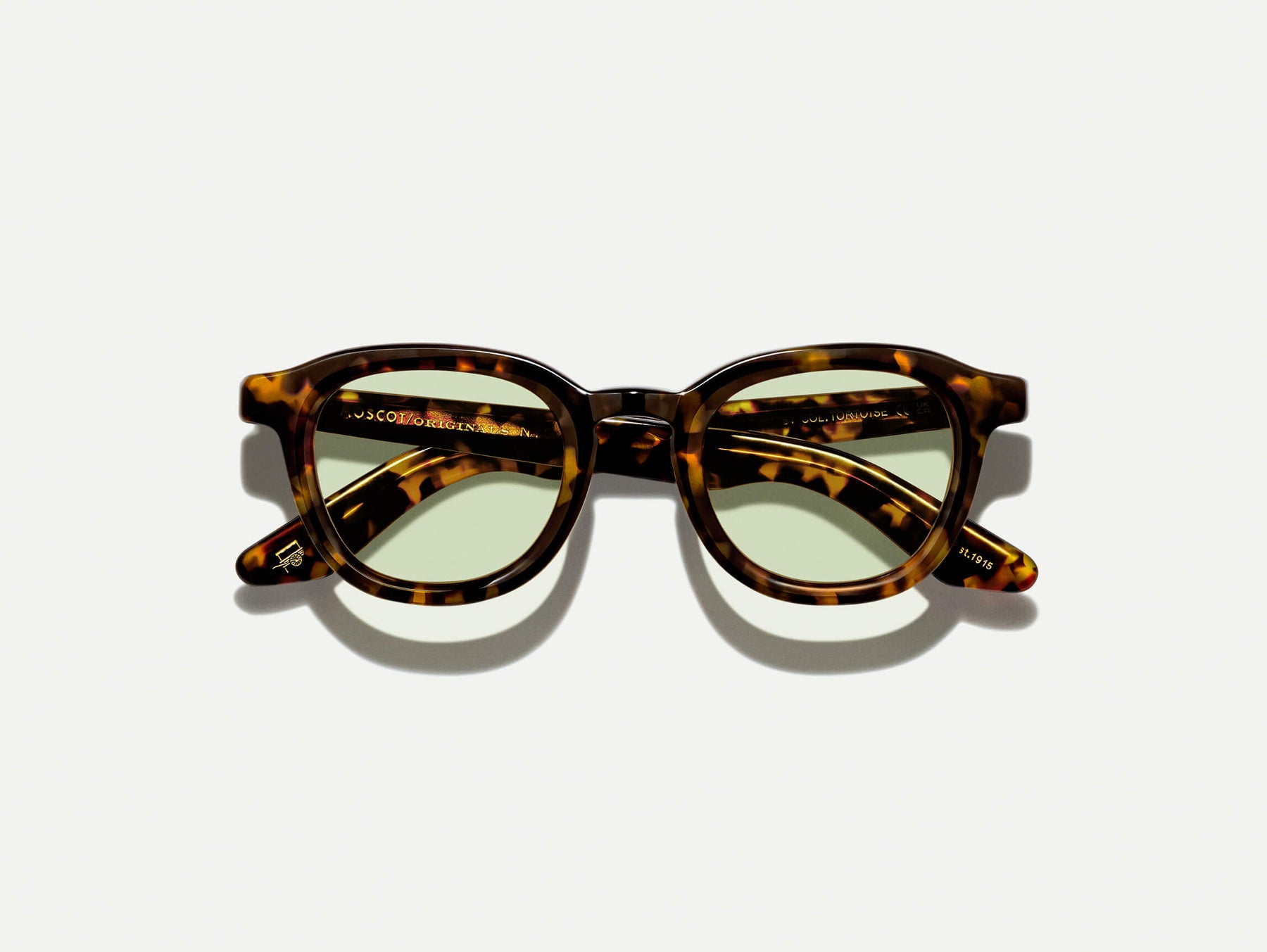 The DAHVEN in Tortoise with GREEN+ Tint