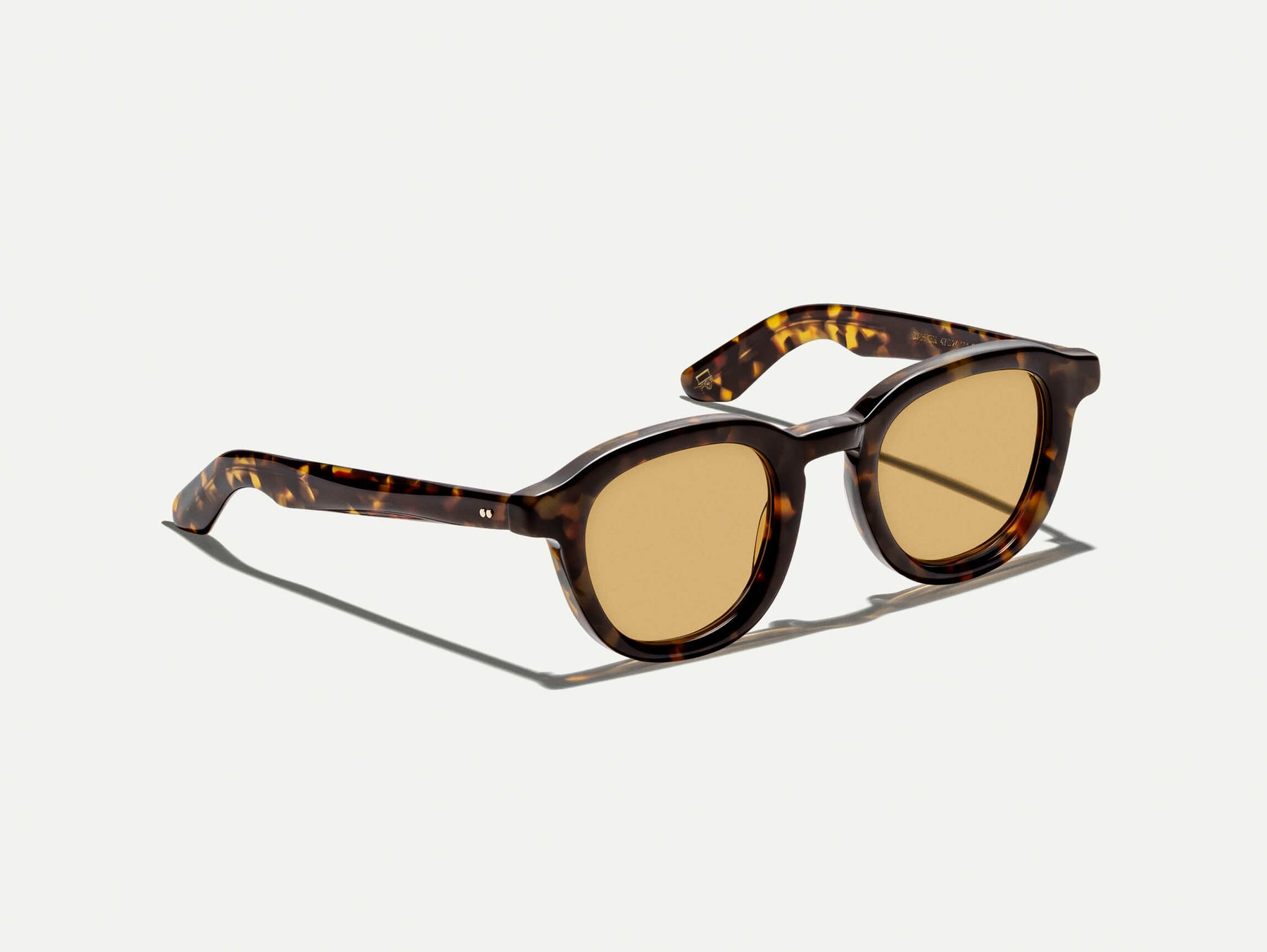 The DAHVEN in Tortoise with Light Amber Tinted Lenses